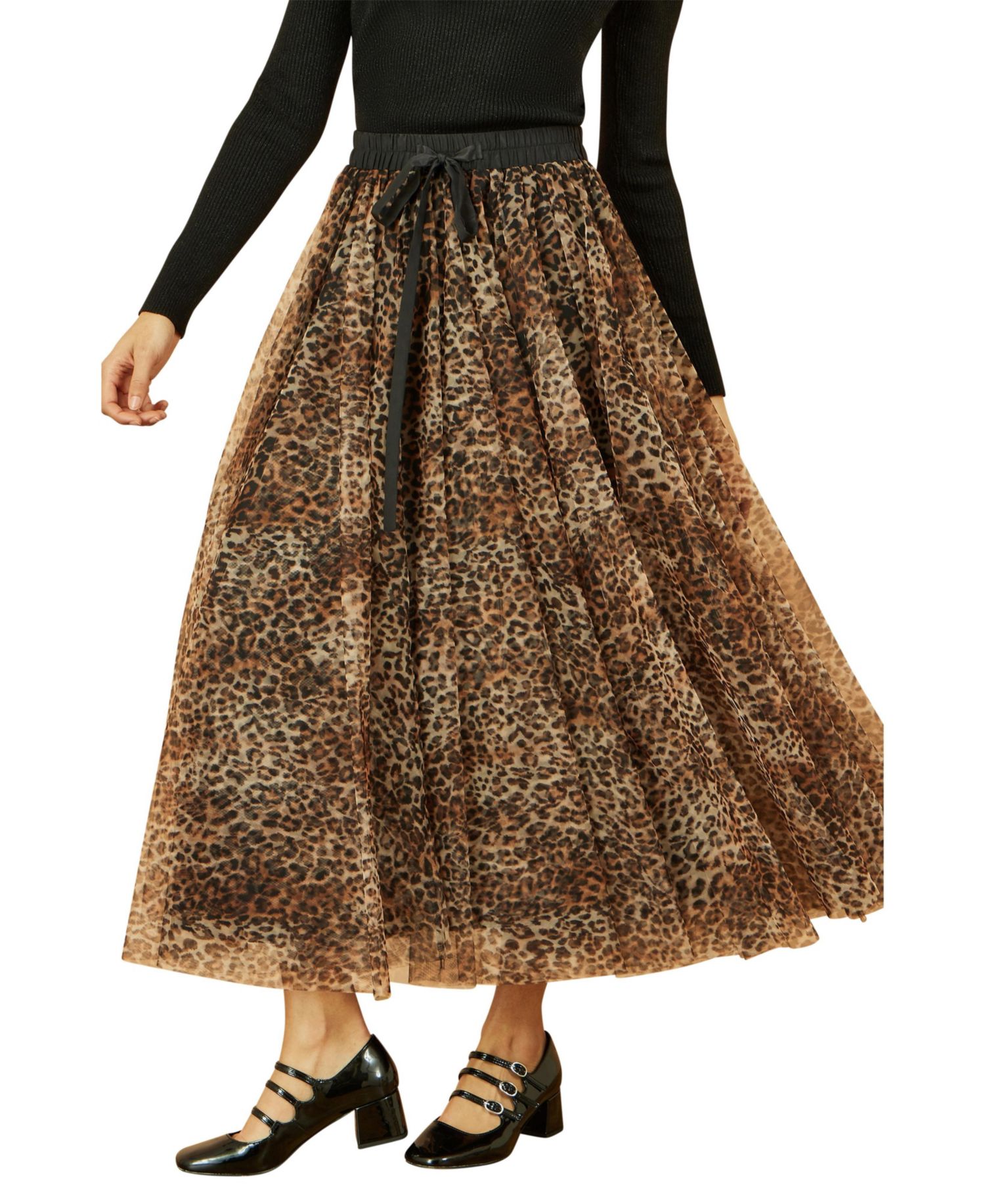 Women's Mesh Tulle Skirt