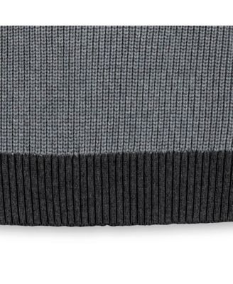 Men's Organic Crew Neck Shoulder Detail Sweater