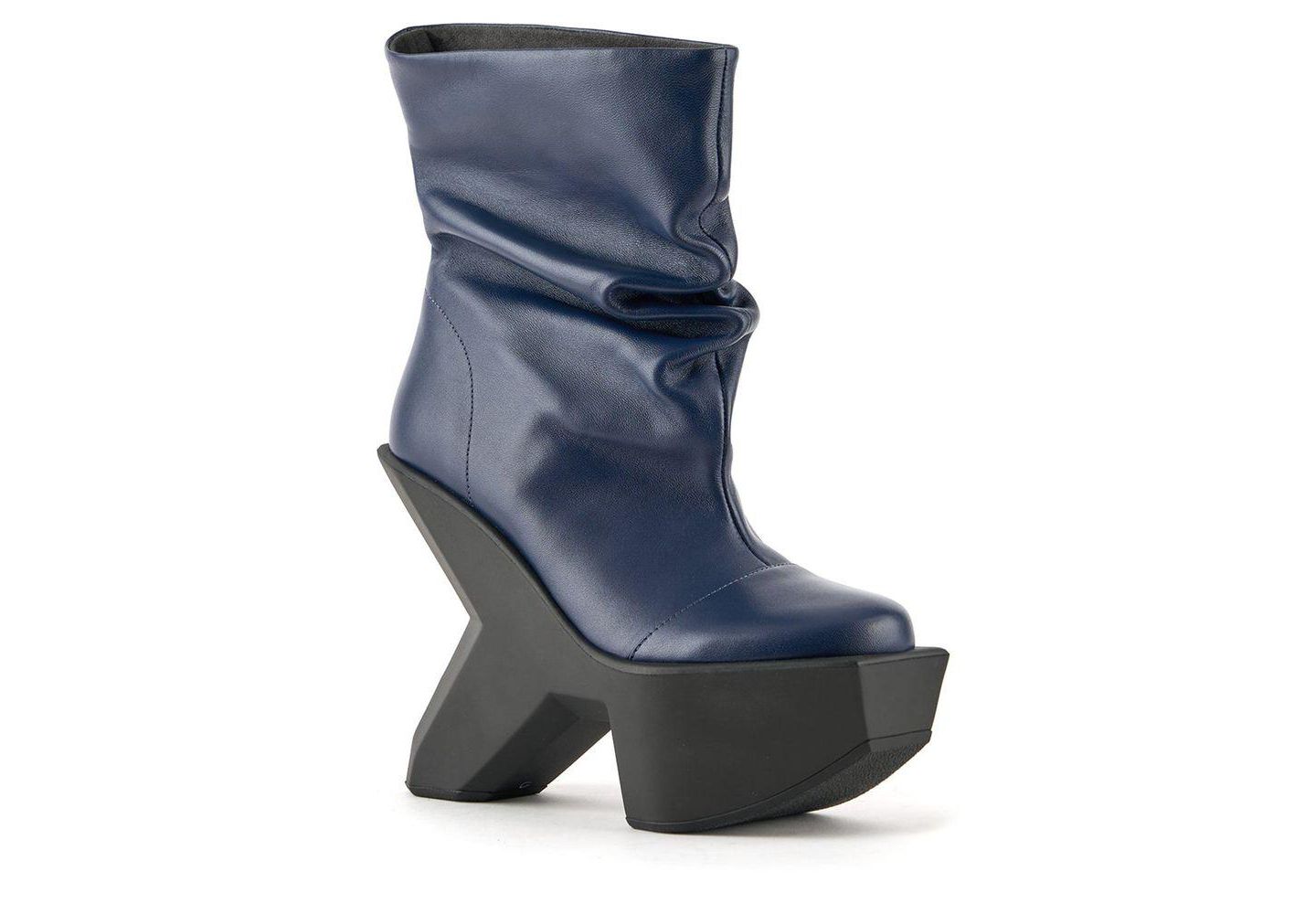 Женские ботинки United Nude Boulder Slouch Boot, цвет: Полуночный синий — фото 2