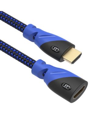 25' HDMI Extension Cable High Speed Male to Female 4K Extender Ultra Clarity