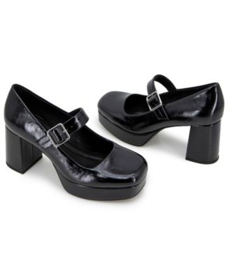 Klair Platform Mary-Jane Pumps