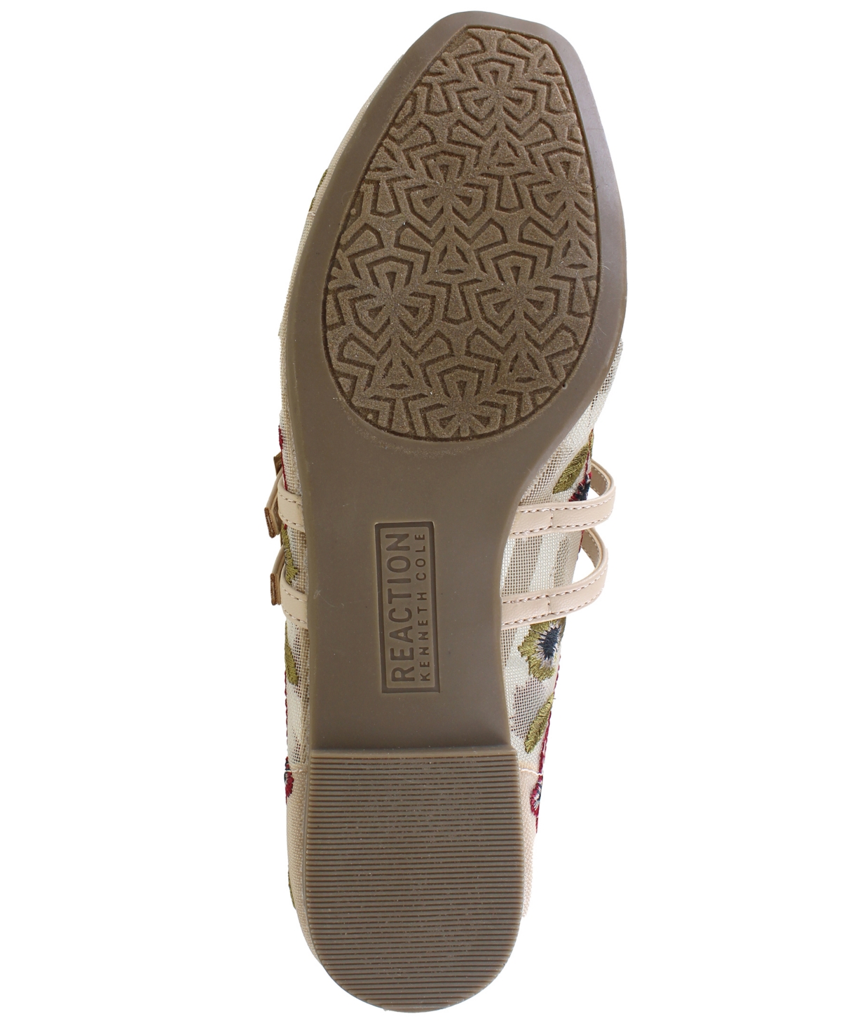 Kenneth Cole Reaction Malibu Nites Mary-jane Ballet Flat In Neutral