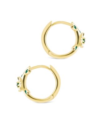 Sterling Silver Cambrie Micro Hoops