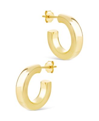 Sterling Silver Marisa Polished Stud Earrings