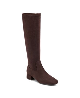 Easy Spirit Women's Danilyn Tall Block Heel Boots - Macy's