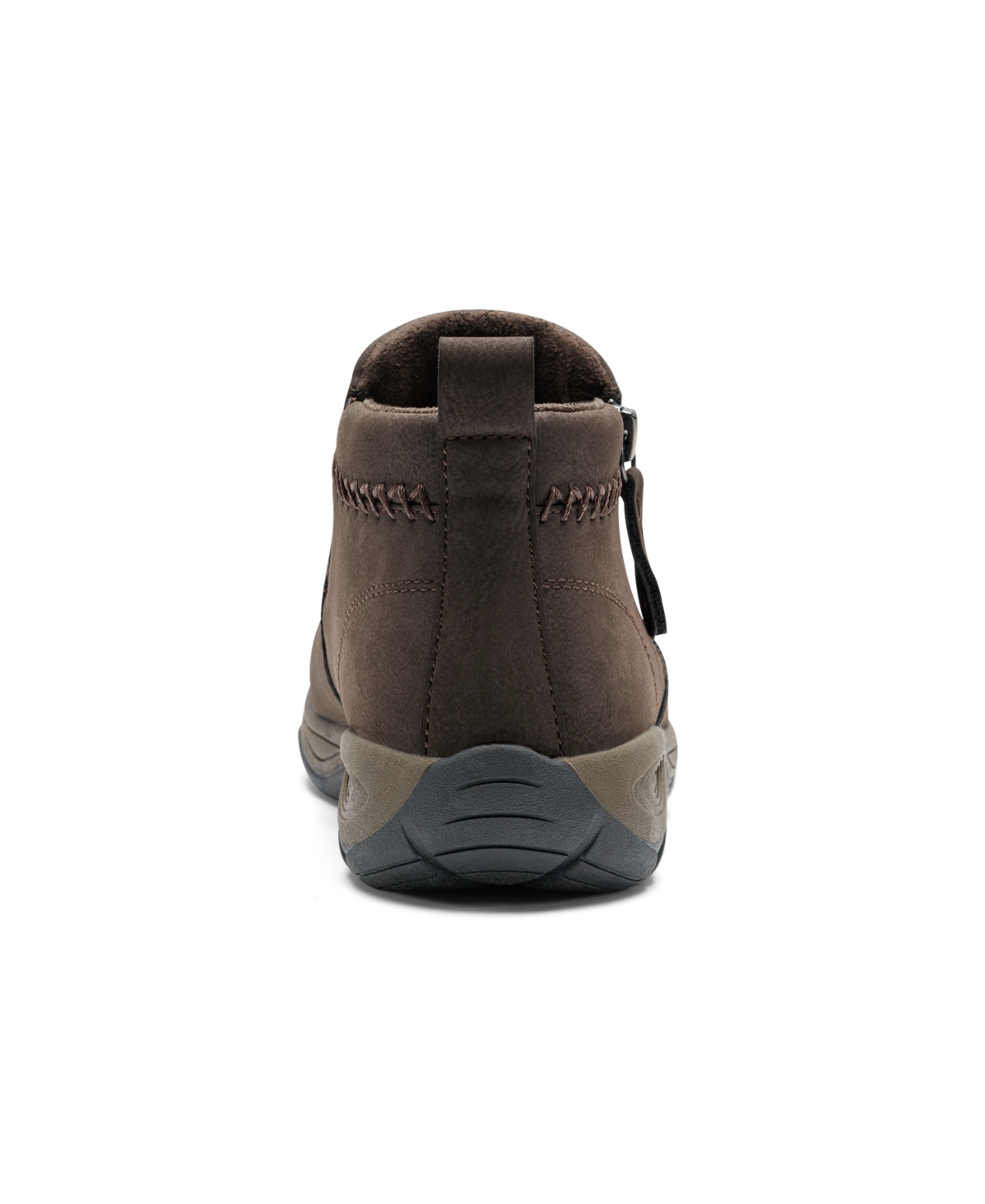 Easy Spirit Women's Madra Side Zip Water Repellent Booties In Brown