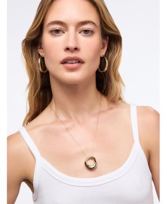 Gold Pendant Necklace - Waverly