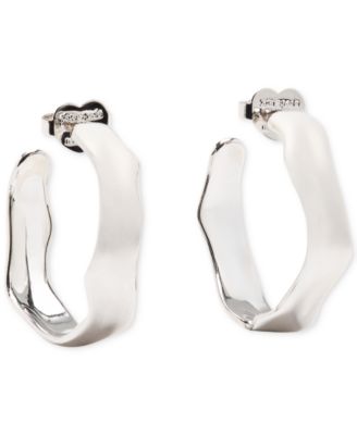 Gold-Tone Huggies Earrings