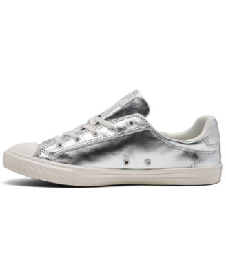 Women's Chuck Taylor All Star Dainty Lucky Metallic Casual Sneakers from Finish Line