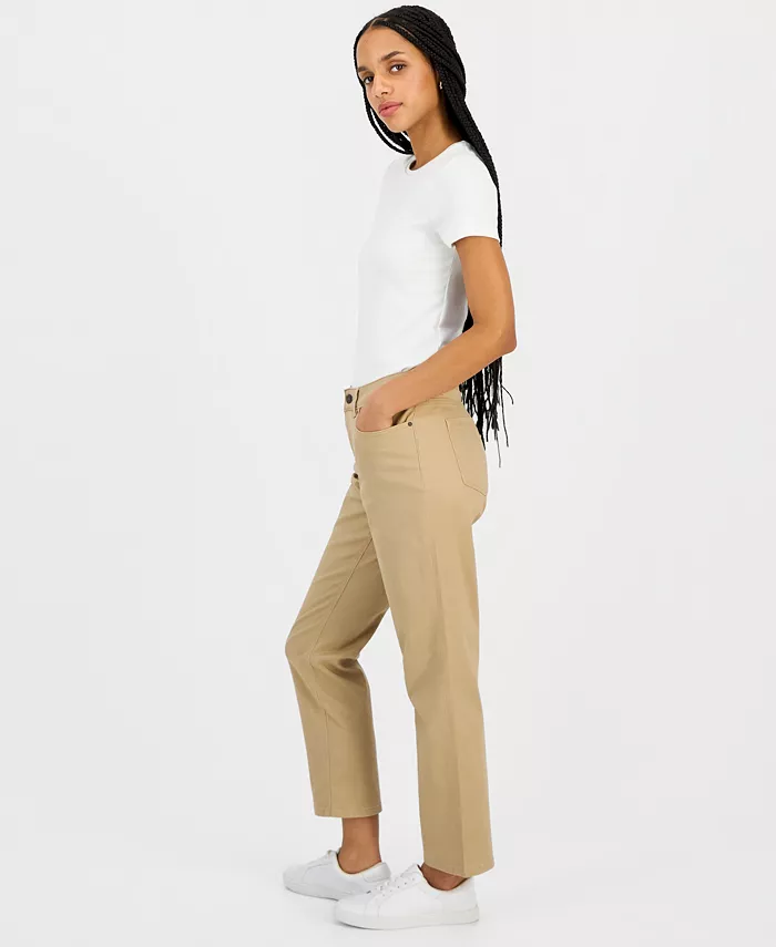 Women's Mid-Rise Bay Straight Jeans - thumbnail 2