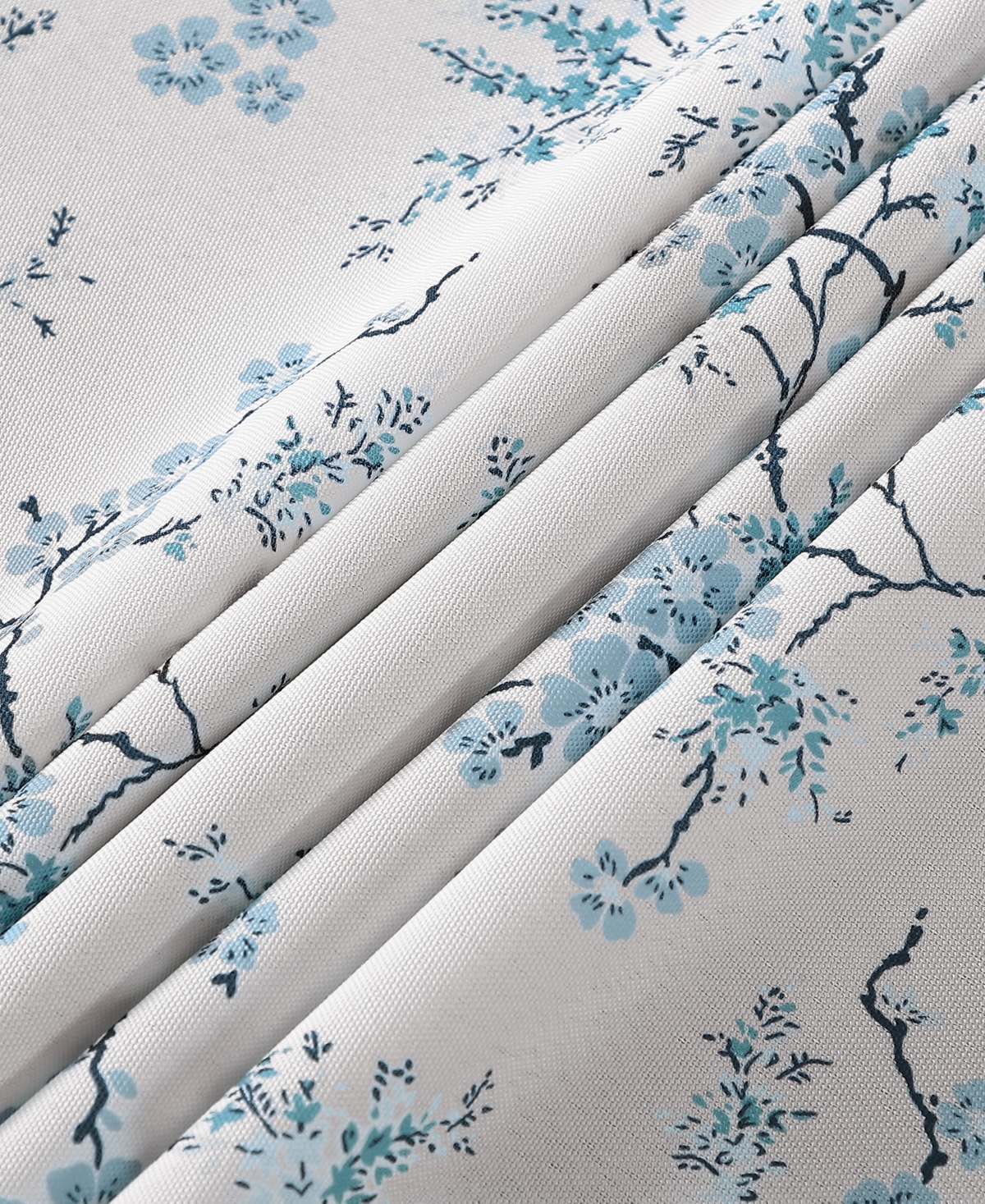 Laura Ashley Easy Care Pattern Tablecloth, 60" X 102" In White