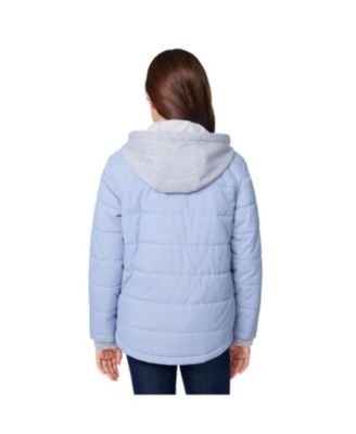 Girls' Trail Puffer Hoodie Shacket