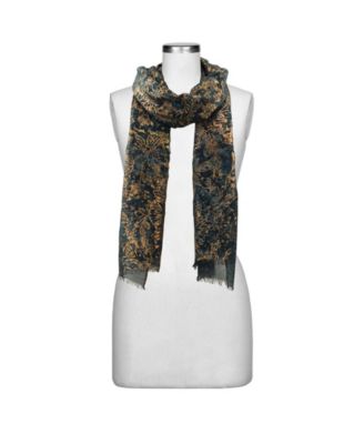 Bark Leaves Scarf