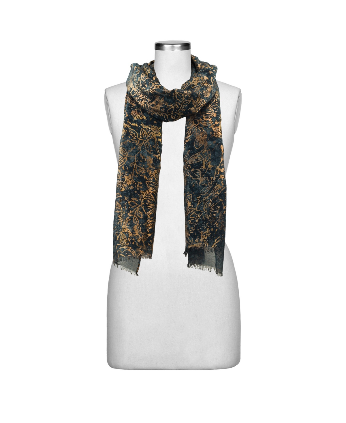 Patricia Nash Bark Leaves Scarf