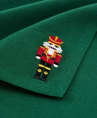 Holiday 4-Pc. Embroidered Napkin Set, 17" x 17"