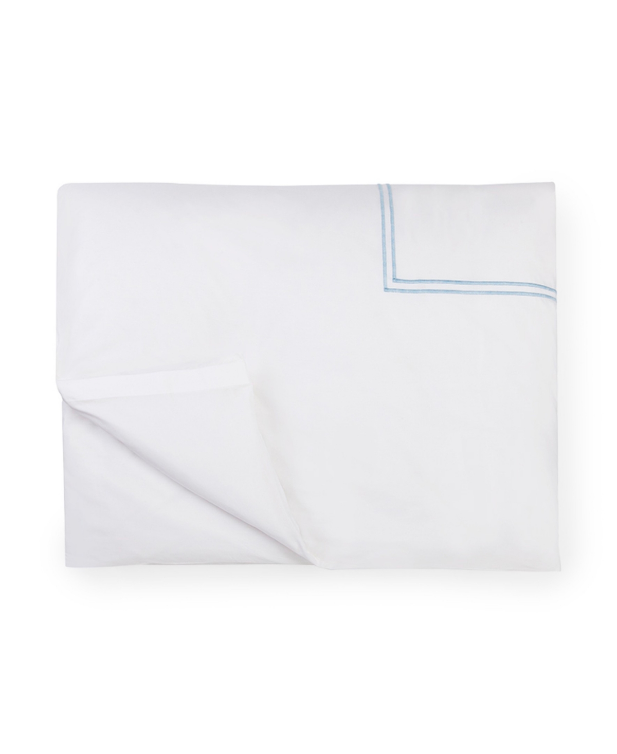 Sferra Grande Hotel Cotton Duvet Cover, Twin In White