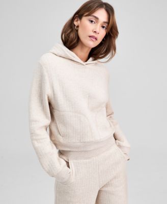 And Now This - Petite Quilted Lounge Sweatshirt