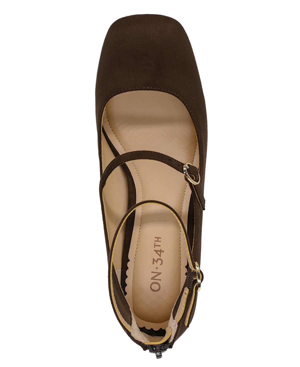 On 34th Women's Tonii Mary Jane Ankle-strap Pumps, Created For Macy's In Burgundy