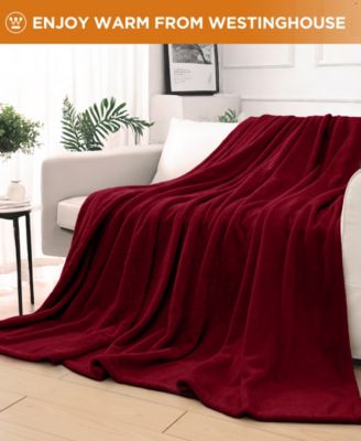 Heated Flannel Blanket, Twin