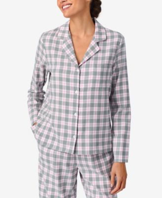 Women's Notch Collar & Long Pant Pajama set