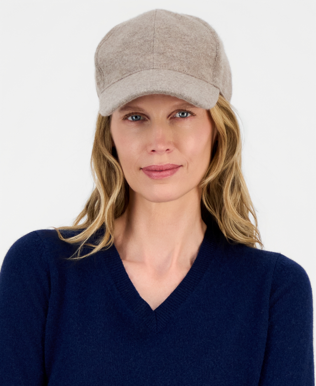 Charter Club Cashmere Baseball Hat, Macy's Exclusive In Brown