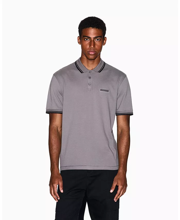Men's Cozy Lab Pique Collar Tipping Polo Shirt