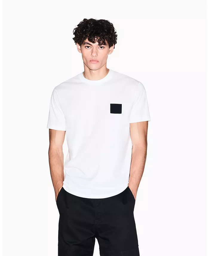 Men's Grid Box Top Chest T-Shirt