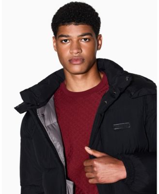 Men's Mercerized Jacquard Allover Logo T-Shirt