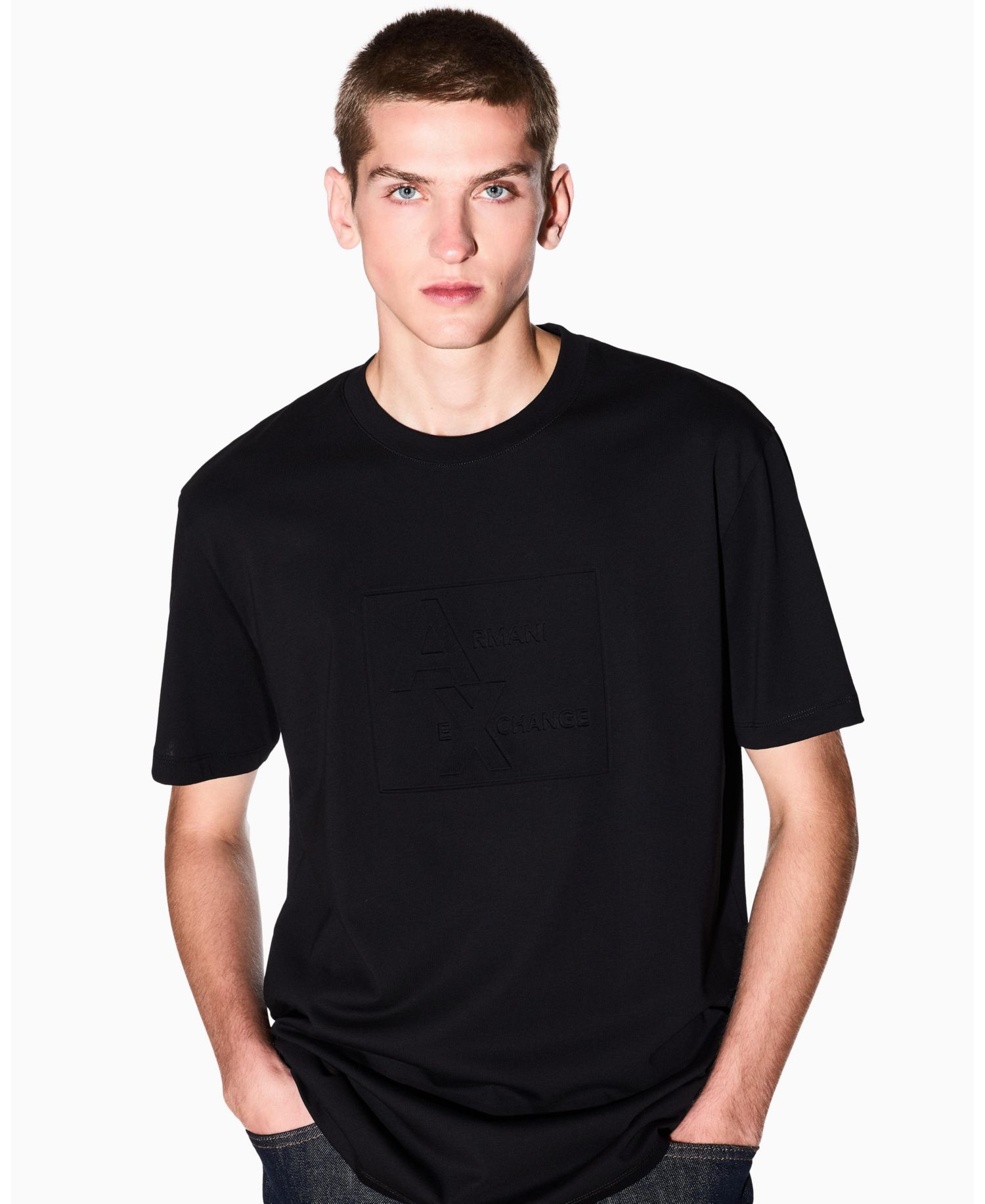 Men's Tonal Grid Box Graphic T-Shirt