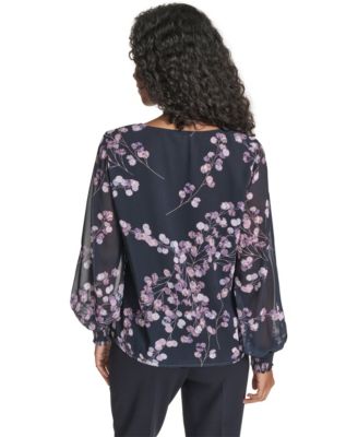 Women's Printed Long Sleeve Top