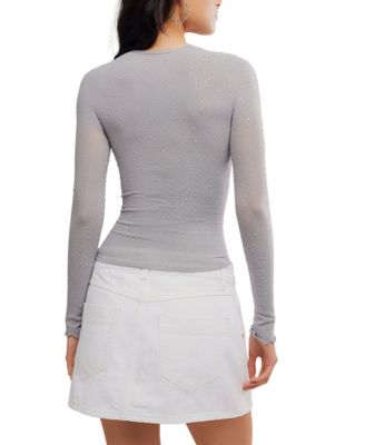 Women's Night Sky Long-Sleeve Top