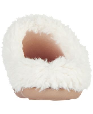 Women's Quilted Chevron Velour Slippers