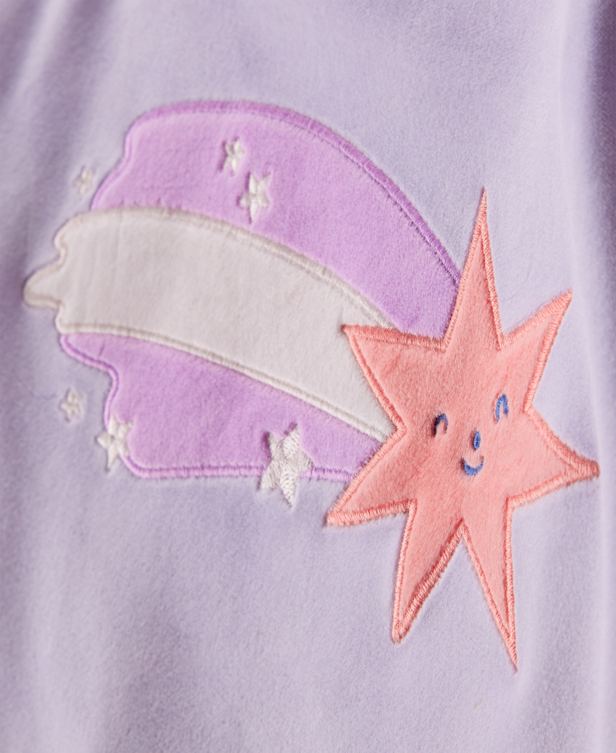 Carter's Girls Toddler 2T-5T 2-Piece Star Print Snug Fit Long-Sleeve Top and Pants Pajama Set