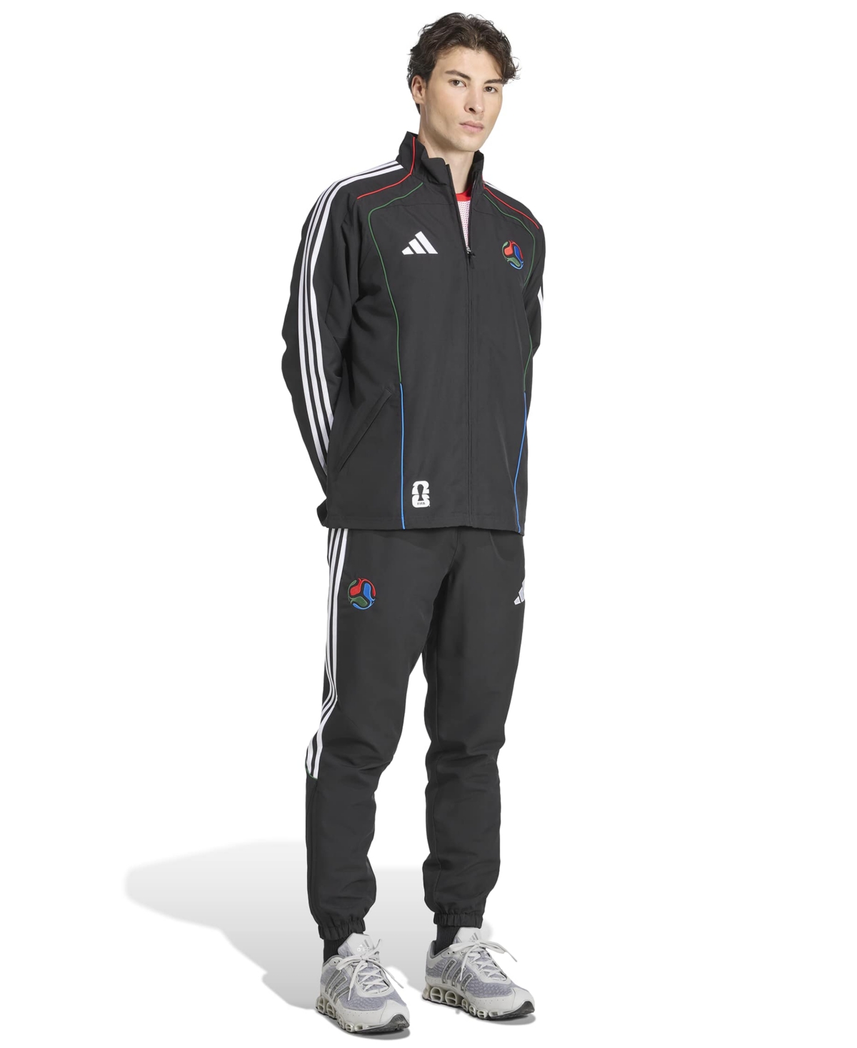 adidas Men's Host Track Top Zip Front Jacket
