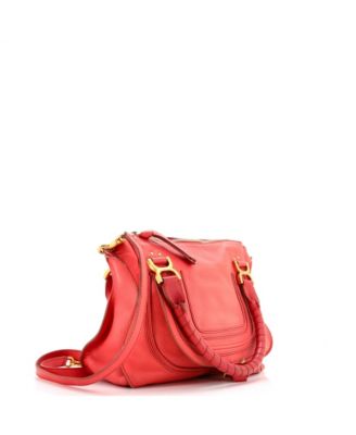 Medium Marcie Satchel Leather