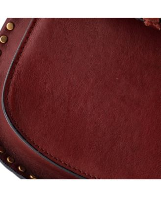 Small Hudson Handbag Whipstitch Leather