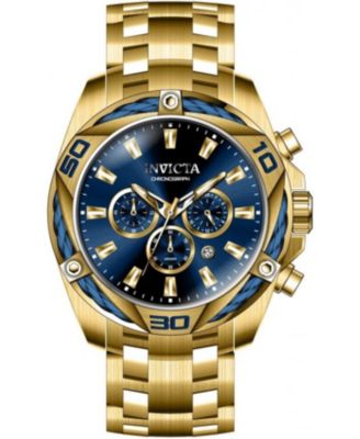 Men's 34120 Bolt Quartz Chronograph Blue Dial Watch