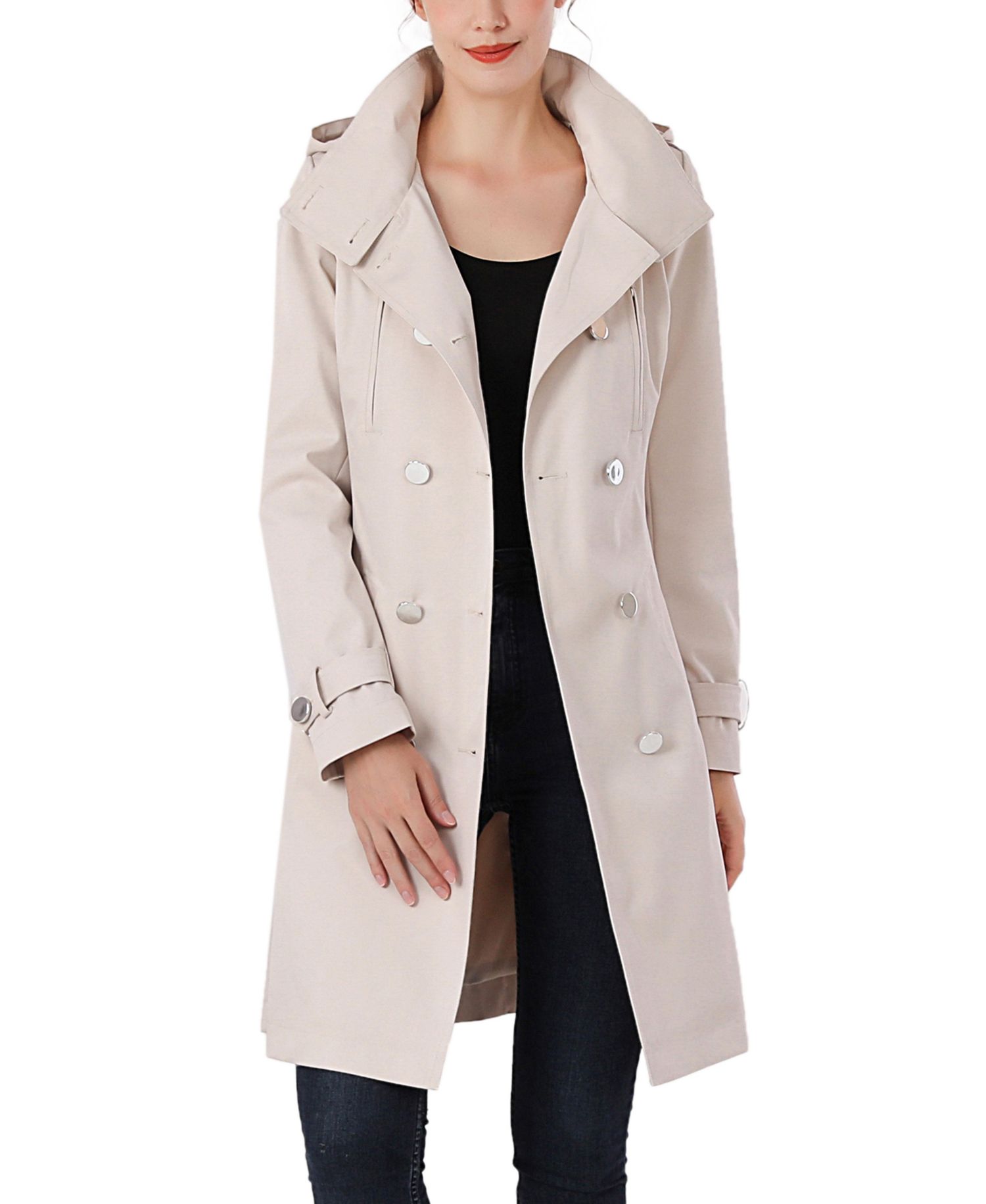 Women's kimi + kai Mid-Length Trench Coat