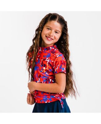 Little Girls Surfer Swim Top