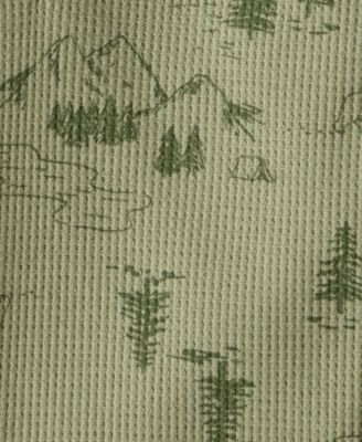 Baby Boys' Mountain Thermal Long-Sleeve Bodysuit and Pants, 2-Piece Set