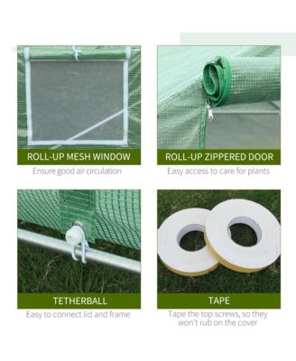 19.5'x10'x7' Outdoor house,Tunnel Walk-in House