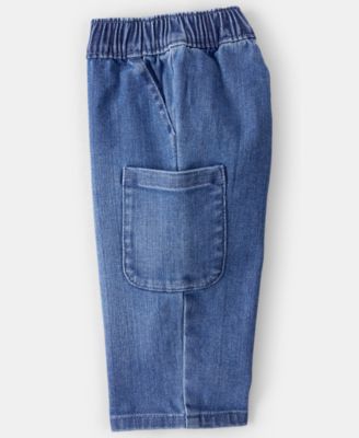 Baby Boys' Plaid Long-Sleeve Shacket, T-Shirt and Pants, 3-Piece Set