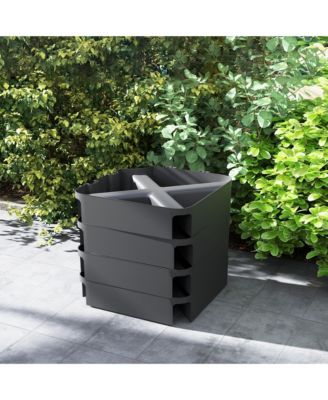 176 lbs Offset Cantilever Umbrella Base Weight Set with Cover