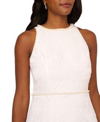 Women's Textured Crewneck Short Dress