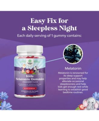 Melatonin Gummies Kids, 60ct