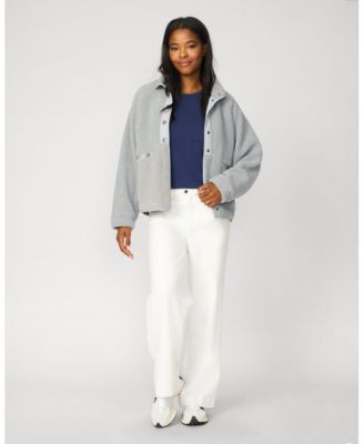 Women's Cozy Sherpa Stand Collar Jacket