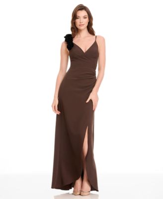 Women's Camelia Ruffled A-Line Maxi Dress