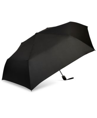 Men's Slim Compact Automatic Open and Close Solid Umbrella