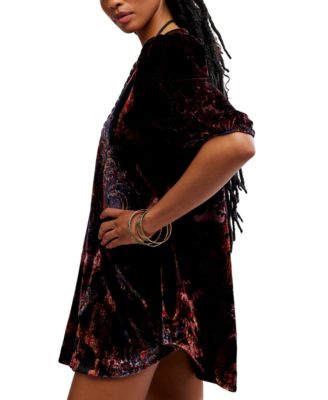 Women's Maye Printed Crewneck Tunic Top