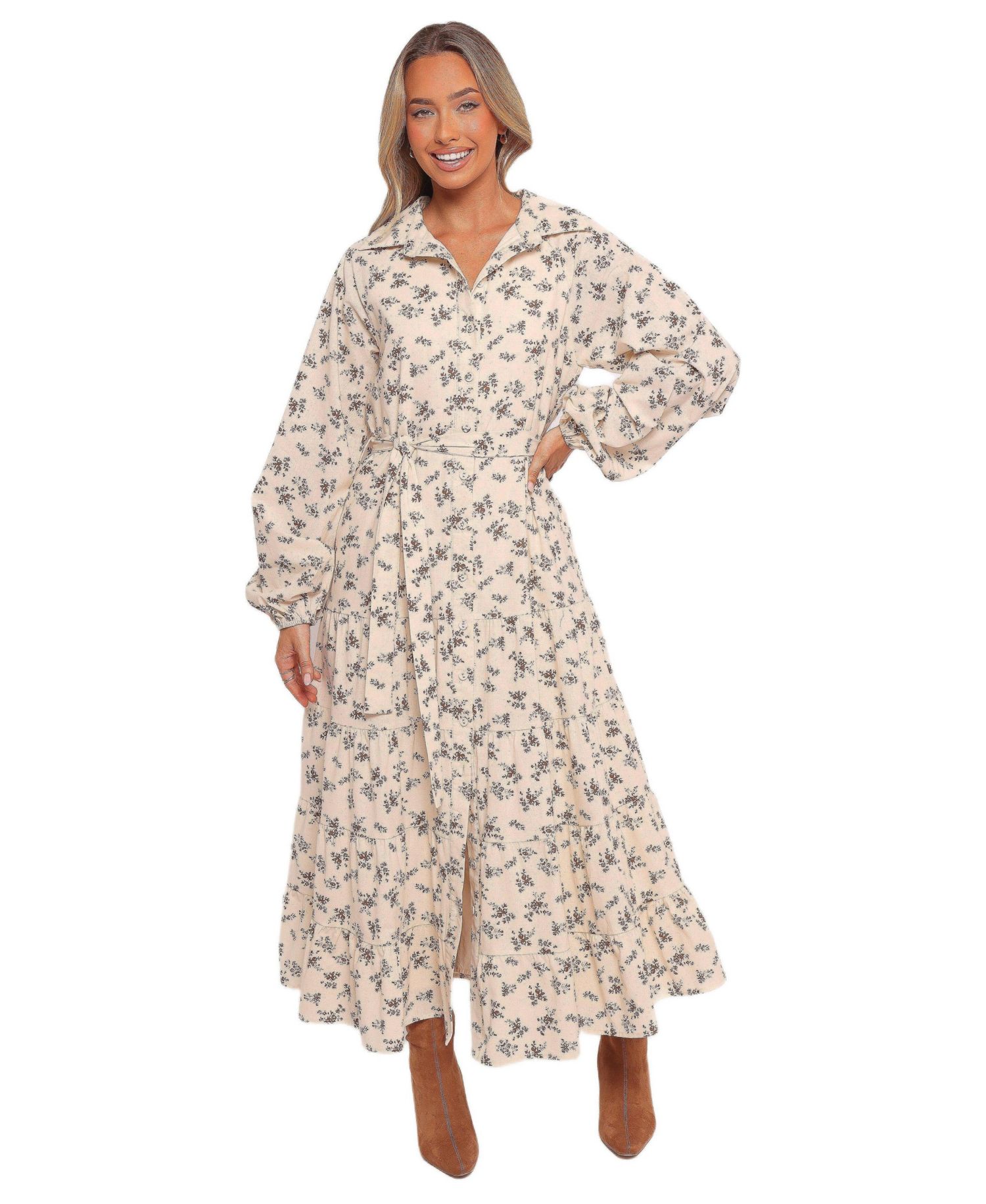 Women's Lincoln Long Sleeve Maxi Dress